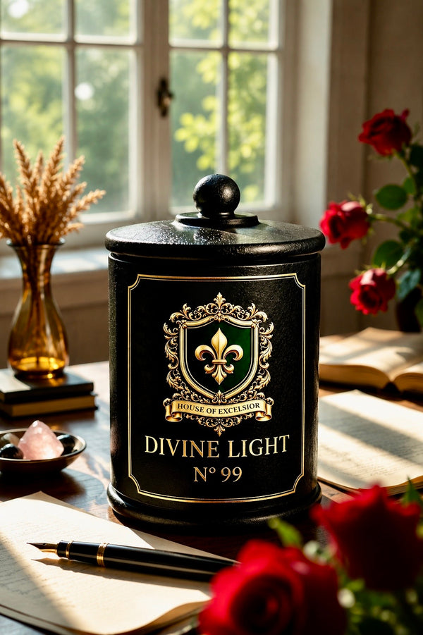 Divine Light N°99 sanctuary-grade ritual candle