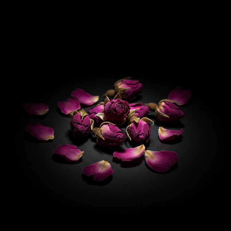 Damask Rose botanical